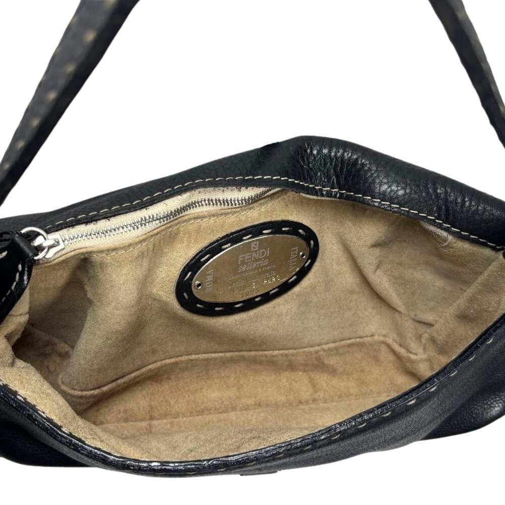 Fendi Selleria Leather Baguette - Picture 3 of 10